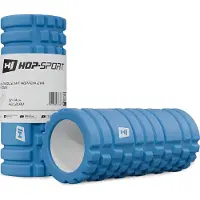 Hop-Sport Faszienrolle mit Noppen für Wirbelsäule, Beine, Rücken – Massagerolle für Ganzkörper-Selbstmassage, Foam Roller - Mittel-Hart, HS-A033YG