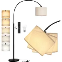 OEM Bogenlampe dimmbar mit Fernbedienung, LED E27, 3000K-6000K, 180 cm