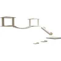 Merkloos Katzen-Spielplatz – Top XL – Baumstamm und Liegefläche – 15 x 22 cm