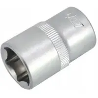 AWTOOLS nasadka sześciokątna 1/2" krótka 14mm schwarz Linie