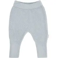 Sterntaler Stoffhose "Strickhose", Jungen, Gr. 56, EURO, blau (silber), Hosen Stoffhose