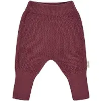 Sterntaler Stoffhose "Strickhose", Jungen, Gr. 56, EURO, rot (quarzrosa), Hosen Stoffhose