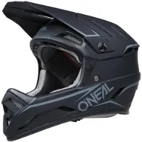 Merkloos Mountainbikehelm, Downhill-Modell – mit Fidlock-Magnetverschluss – ABS-Außenschale – Schwarz, Größe XS