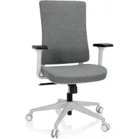 Dripio Bürostuhl COMFIO WP, Stoff, Grau, höhenverstellbar