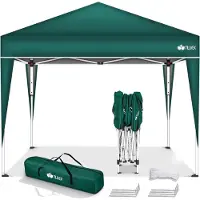 Merkloos Pavillon Gartenpavillon Faltpavillon - 3 x 3 m - Mit Tragetasche - UV-Schutz 50+ - Für Terrasse und Camping