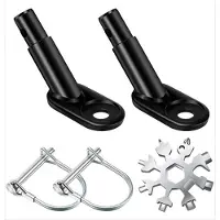 Merkloos Fahrradanhängerkupplung Fahrradkupplung - 2 Stück - Universal - Mit Sicherungsstift