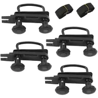 Merkloos U-Bügel Dachträgerbügel Dachträgerschelle - 85 mm - Edelstahl - 4 Stück
