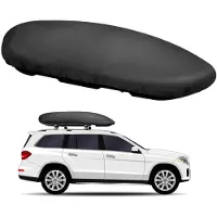 Merkloos Dachbox Schutzhülle Dachboxhülle Dachtasche - 232 x 95 x 47 cm - Oxford-Verbundstoff - Verstellbare Kordel - Für Dachboxen mit 3 bis 5 cm Übermaß