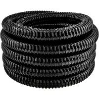 Merkloos Gartenschlauch Teichschlauch Spiralschlauch - Ø 32 mm - 6,2 m - PVC - Flexibel und knickfrei