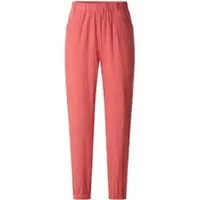 Sieh an! Schlupfhose SIEH AN "Schlupfhose Schlupfhose in Musselin-Qualität", Damen, Gr. 27, K-Gr, grapefruit, Musselin, , Basic, Hosen Schlupfhose
