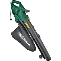 LTPRTZ Laubbläser-Staubsauger – 3-in-1 Gartenmaschine – Einfache Gartenpflege – Mit Rädern – 35 Liter Auffangbehälter – Grün-Schwarz