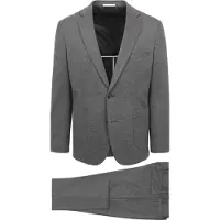 Suitable Jersey Suit Anthrazit