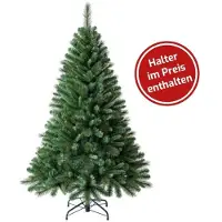 Polygroup Künstlicher Weihnachtsbaum Jedle Skandinavisch 167 cm – realistischer Tannenbaum mit stabilem Ständer, pflegeleicht & wiederverwendbar
