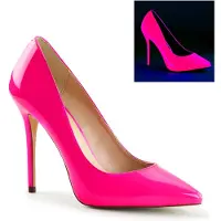 Pleaser AMUSE-20 Damen Pumps von , Pink , EU 44, US 14