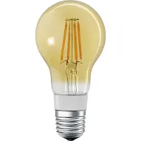 Osram SMART+ Filament Classic Dimmable, Intelligente Glühbirne, Transparent, Bluetooth, LED, E27, Warmweiß