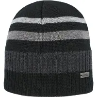 Eisglut Herren Stage Merino Wintermütze SCHWARZ/GRAFIT