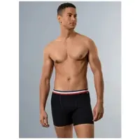 Trigema Boxer "Pants mit praktischem Gummibund", Herren, Gr. S, 1 Stk., blau (navy), 95% Baumwolle, 5% Elasthan, Unterhosen Boxer