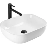 REA Aufsatzwaschbecken Belinda Oval White