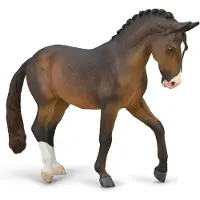 Collecta Trakehner Hengst Sammelfigur Pferd XL – braun – Deqube 90180052