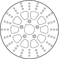 TRW Brake Disc Mst512