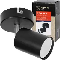 Adviti Deckenleuchte Deckenleuchte GU10 50W AD-OP-6193BGU10