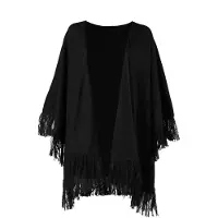 Barts Darty Poncho black (01)