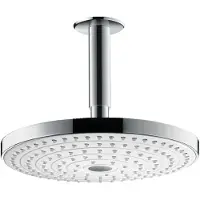 Hansgrohe Kopfbrause Raindance Select S 240 2jet 240mm Deckenmontage Weiss / Chrom