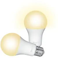 Trust 71298, Intelligentes Leuchtmittel, WLAN, Weiß, LED, E27, A-Form