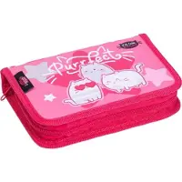 ICO Federmäppchen „Kit tok Stars Purrfect“, 2 Fächer, mit Reißverschluss, LIZZYSULI 7210046002
