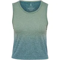 Hummel Nahtloser kurzer Damen-Top Gradient