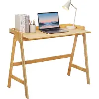 OEM Schreibtisch Holz, 81,5x107x48,5 cm, Natur