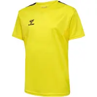 Hummel Authentic Pl Kurzarm-t-shirt Gelb 8 Years Junge Gelb 8 Years