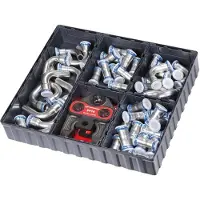 Rothenberger ROCASE 4414, Aufbewahrungsbox, Rot, Rechteckig, Acrylnitril-Butadien-Styrol (ABS), Einfarbig, Rot