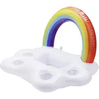 Coolmango Schwimmender Billardtisch,leichte und tragbare Getränkeunterlage, eine stilvolle Ergänzung für jeden Pool,4 Getränkeanschlüsse, 1+1 gratis – Pooltable