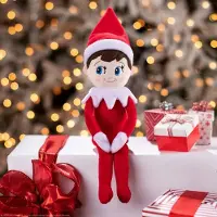Northix Elfen-Plüschtier, 30 cm, perfektes Weihnachtsgeschenk für Kinder