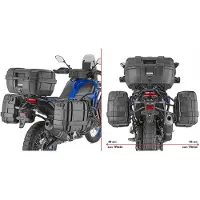 Givi Seitenträger Pl One-Fit Monokey Yamaha Tenere 700 25- Stahlrohr