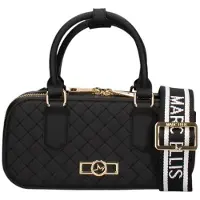 Marc Ellis Handtasche Vegan Leather gesteppt Hellgrün Light Green UNICA 22x11x7.5 cm FLAT GLITTY SOFT GREEN-LIGHT GOLD
