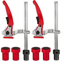 Dripio Bankhaken-Set 20 mm, 6-teilig, mit Hebelklemmen, für MFT-Werkbank