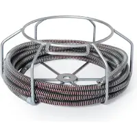 Rothenberger DuraFlex Akku - Rohrreinigungsspirale 10mm, 10m t - Nut - 1500003707