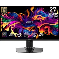 MSI MPG 271QR QD-OLED X50, 67,3 cm (26.5"), 2560 x 1440 Pixel, Wide Quad HD, QD-OLED, 1 ms, Schwarz