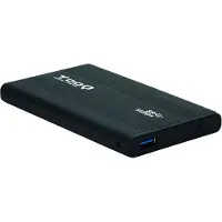 TooQ TQE-2524B, HDD-Gehäuse, 2.5", SATA, Serial ATA II, Serial ATA III, 5 Gbit/s, USB Anschluss, Schwarz