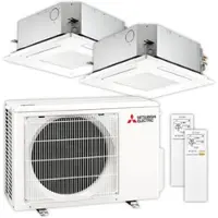 Mitsubishi Multisplit Klimaanlage Decke | SLZ-M | 1,5 kW + 3,5 kW