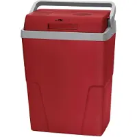 Clatronic Kühlbox | elektrische Kühlbox für Auto und Camping | 22L Fassungsvermögen | Kühlbox Camping mit 12V und 230V Anschluss | KB 3713.1