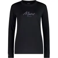 Mons Royale Yotei Merino Classic Long Sleeve, Skiunterhemd, Damen, schwarz