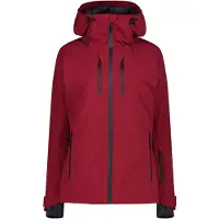 CMP Damen Stretch Skijacke Clima Protect mit Kapuze pink 38