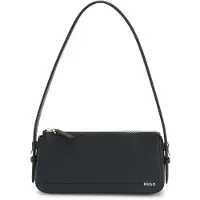 HUGO für Damen. 50567718 Tasche Yorih schwarz (OSFA), Lässig, Polyurethan
