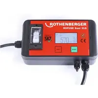 Rothenberger Universal Heizwendelschweißgerät ROWELD ROFUSE Sani 315 im ROCASE - 1000002631