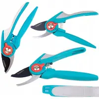Khayner Garden Verstellbare Gartenschere 20cm Präzise