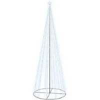 Syfax LED-Weihnachtsbaum Kegelform Kaltweiß 732 LEDs 160x500 cm