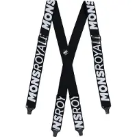 Mons Royale Afterbang Suspenders black / white (92) OS